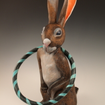 1. Hare With Hula Hoop